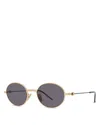Givenchy Gv Speed Pantos Sunglasses, 51mm In Gold/smoke