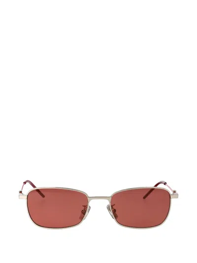 Givenchy Gv Speed Rectangle Sunglasses In Silver