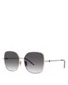 Givenchy Gv Speed Square Sunglasses, 58mm In Gray