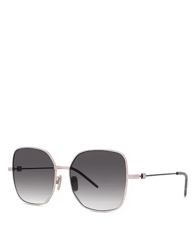 Givenchy Gv Speed Square Sunglasses, 58mm In Gray