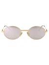 Givenchy Eyewear Round-frame Sunglasses In Gold