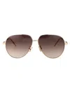 Givenchy Gv Speed Sunglasses In Gold
