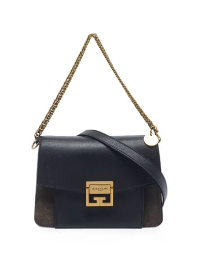 Pre-owned Givenchy Gv3 Shoulder Bag In Black