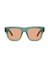 Givenchy Gv Day Lector 52mm Square Sunglasses In Green