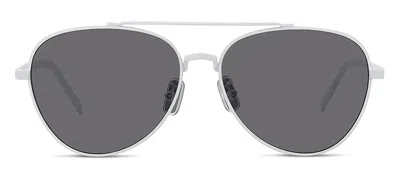 Givenchy Gv40003u 21a Aviator Sunglasses In White Black
