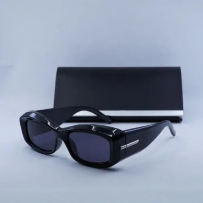 Pre-owned Givenchy Gv40044u 01a Black/smoke 56-16-140 Sunglasses Authentic In Gray
