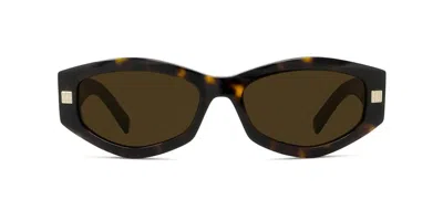 Givenchy Gv40062i Gvday 52j Women's Sunglasses Tortoiseshell Size 54 In Brown