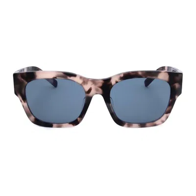 Givenchy Gv40072f55v Tortoiseshell Square Full Rim Sunglasses In Multi