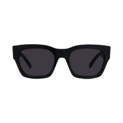 Givenchy Gv40072i 01a Sunglasses In Shiny Black / Smoke