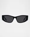 Givenchy Gv40116iw Bio-acetate Wrap Around Sunglasses