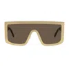 Givenchy Gv40125u Linea Square 32e Oro Sunglasses In Gold