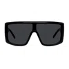 Givenchy Gv40126i Linea Square 01a Nero Sunglasses In Black