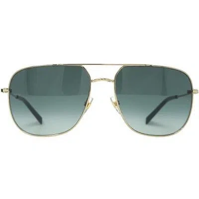 Pre-owned Givenchy Gv7195/s J5g 9o Gold Sunglasses In Black