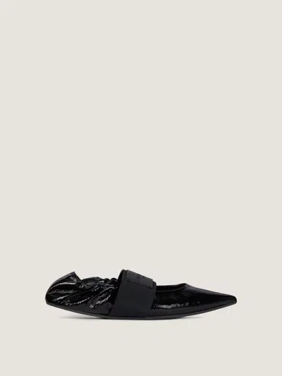 Givenchy H26 Ballerina Flat In Black