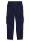Givenchy 4g Cotton-blend Trousers In Blu
