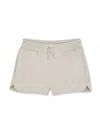 Givenchy Logo Shorts In Beige