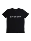 Givenchy Logo-print Short-sleeve T-shirt In Black