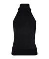 Givenchy Halterneck Open-back Jersey Top In Black