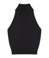 Givenchy Halterneck Open-back Jersey Top In Black