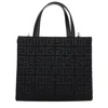 Givenchy Structured Black Mini G-tote Bag With Embroidered Monogram