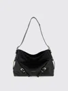 Givenchy Voyou Medium Leather Shoulder Bag In Blue