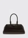 Givenchy Antigona East West Brown Small Handbag With Adjustable And Removable Shoulder Strap And Logo Letteri In Brown