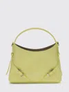 Givenchy Mini Voyou Embossed-logo Tote Bag In Yellow