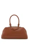 Givenchy Caramel Leather Small Antigona Handbag In Brown