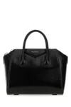 Givenchy Calf Leather Antigona Small Bag Handbag In Black