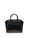 Givenchy Mini Structured Handbag Detachable Strap In Black
