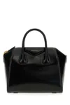 Givenchy Calfskin Tote Bag With Top Handle Called Antigona In Black