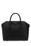 Givenchy Borsa A Mano Antigona Piccola In Pelle Cioccolato  Donna In Black