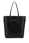 Givenchy Small Voyou Calf Leather Tote Bag In Black