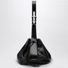 Givenchy Medium Pumpkin Bag In Crackled Patent Leather In Black