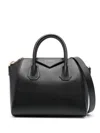 Givenchy Mini Antigona Bag In Grained Leather In Black
