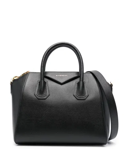 Givenchy Mini Antigona Handbag In Black