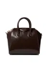 Givenchy Antigona Mini Top Handle Bag In Brown