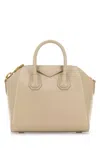 Givenchy Women Sand Leather Mini Antigona Handbag