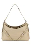Givenchy Medium Voyou Bag In Beige Leather In Naturalbeige