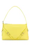 Givenchy Mini Voyou Shoulder Bag With Adjustable Strap In Yellow