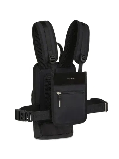 Givenchy Harness Backpack In Black