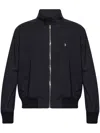 Givenchy Harrington Jacket Buttoned Pockets In Blue