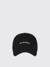 Givenchy Round Visor Cap With Embroidered Logo In Black