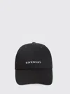 Givenchy Structured Crown Hat With Logo In Black