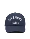 Givenchy Embroidered Cap With Curved Brim And Metal Buckle