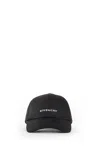 Givenchy Round Visor Cap With Embroidered Logo In Black