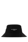 Givenchy Black Logo Bucket Hat In Black