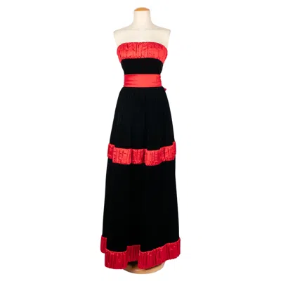 Pre-owned Givenchy Haute Couture Dress In Black