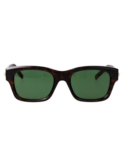 Givenchy Havana Metal Sunglasses In Orange