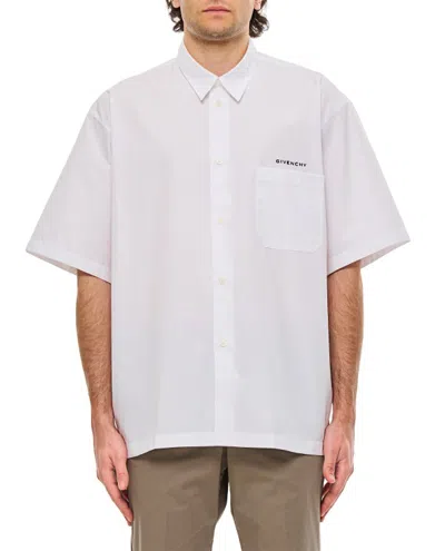 Givenchy Hawaii Cotton Shirt In White